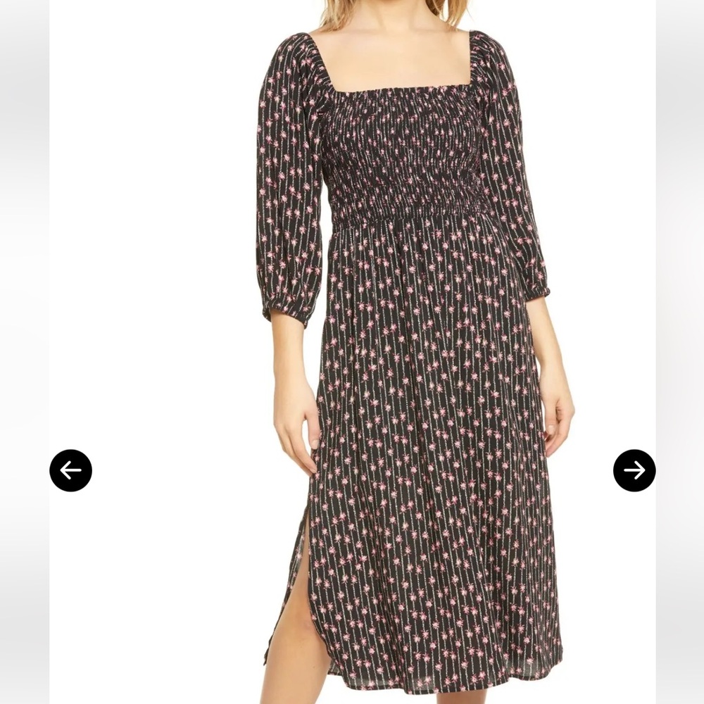 WAYF Nevaeh Midi Dress 🌹
